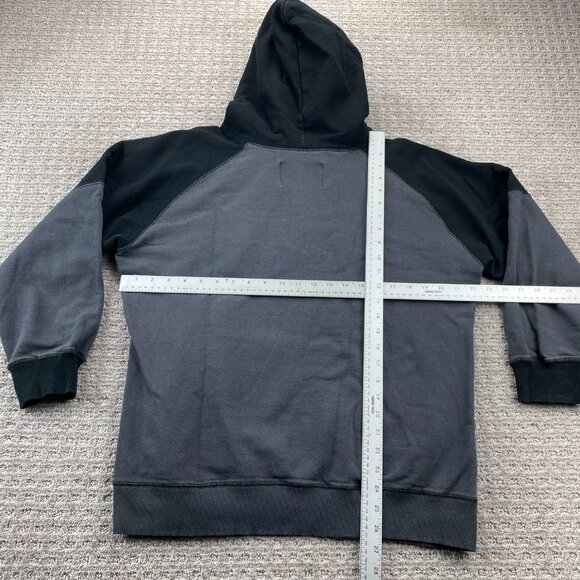 Chevy All REV'D Up Hoodie Sweater Men Large L Gray Black Chevrolet Trucks CHOKO - Picture 4 of 6